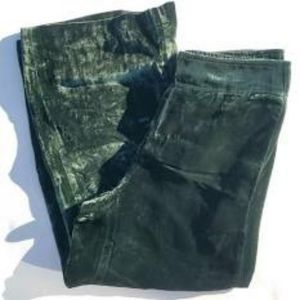 Madewell Green Wide Leg Pants